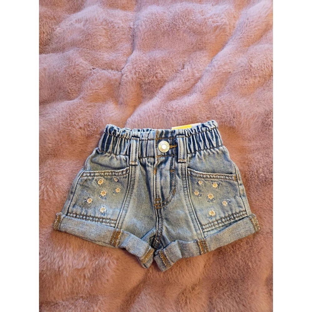 Little co baby girl shorts 3 mos